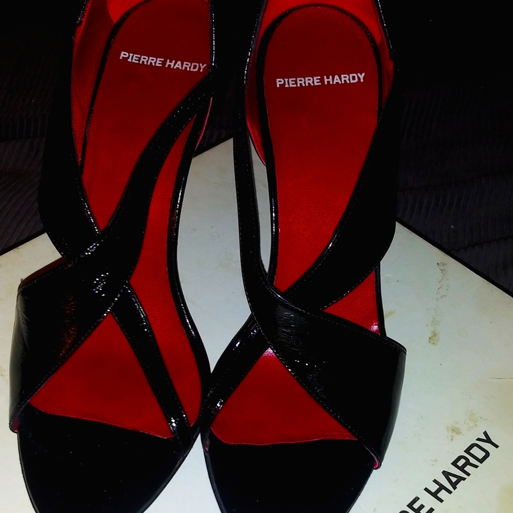 Pierre Hardy patent leather heels
